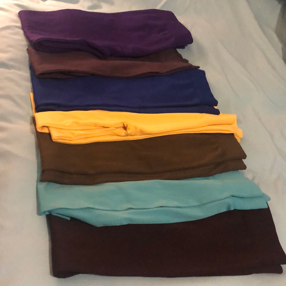 Bundle of 7 lounge leggings
